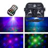 Christmas Patterns DJ Disco Light Music Control RGB Led Laser Projector USB Rechargeable Stage Light For Rome Decor Party Show