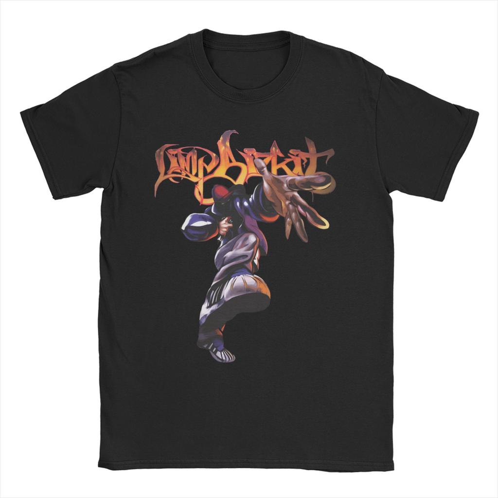 Limp Bizkit T Shirt Men Pure Cotton Unique TShirt Crew Neck Tees Short Sleeve Tops Adult