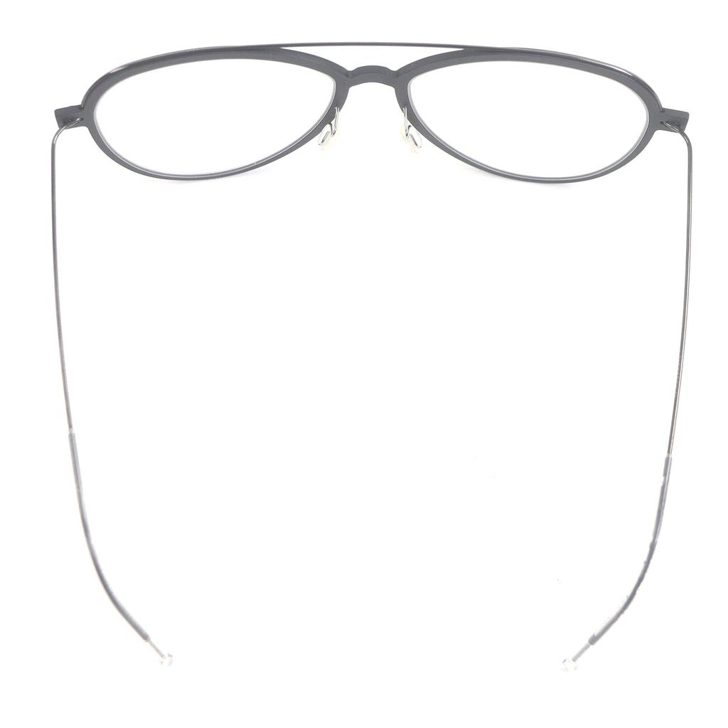 Pristine LINDBERG Glasses now series Two Bridges Black clear mens Used