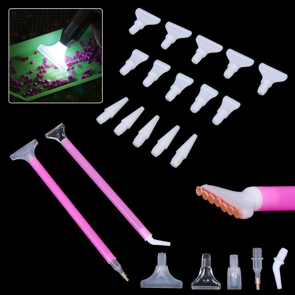 Fix Embroidery Cross Stitch Quick Cases Tool Tools Pen Heads Point Drill Pen Diamond Painting Pen