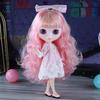 Кукла ICY DBS Blyth, белая кожа, разноцветные волосы, глянцевое матовое лицо, нюд, шарнирное тело, игрушка для девочки, подарок