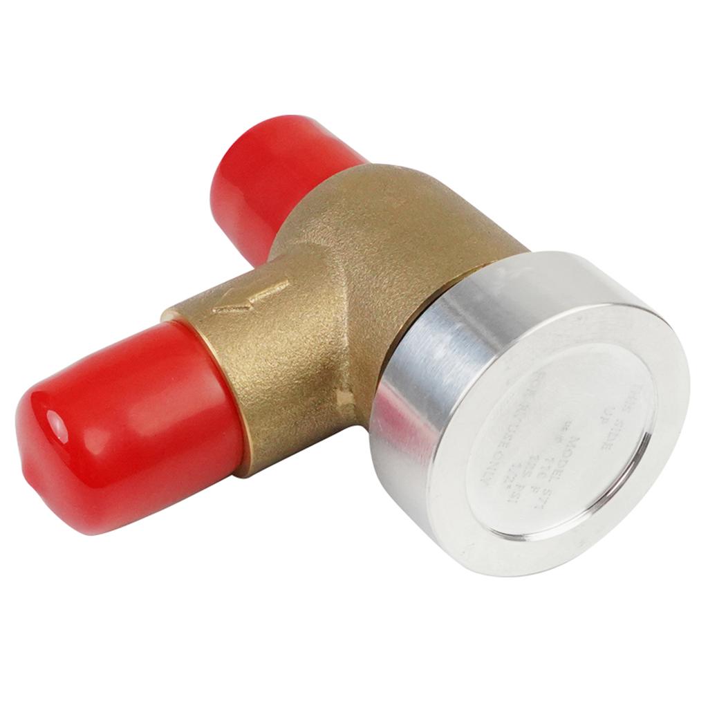 Brass Check Valve for Water System, with 1/2 NPT Male Thrd, for Motorhome, Travel Trailer, Motorhome