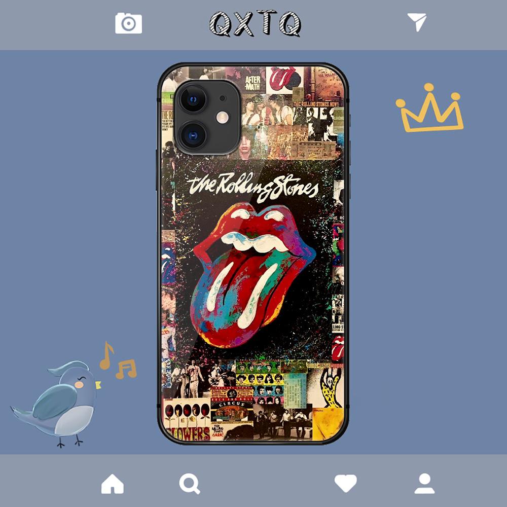 Stones Tongue Rolling Rock Band Чехол для iPhone Samsung Galaxy Redmi Note S 17 16 15 14 13 20 24 25 54 Pro Max Ultra Fe Закаленное стекло