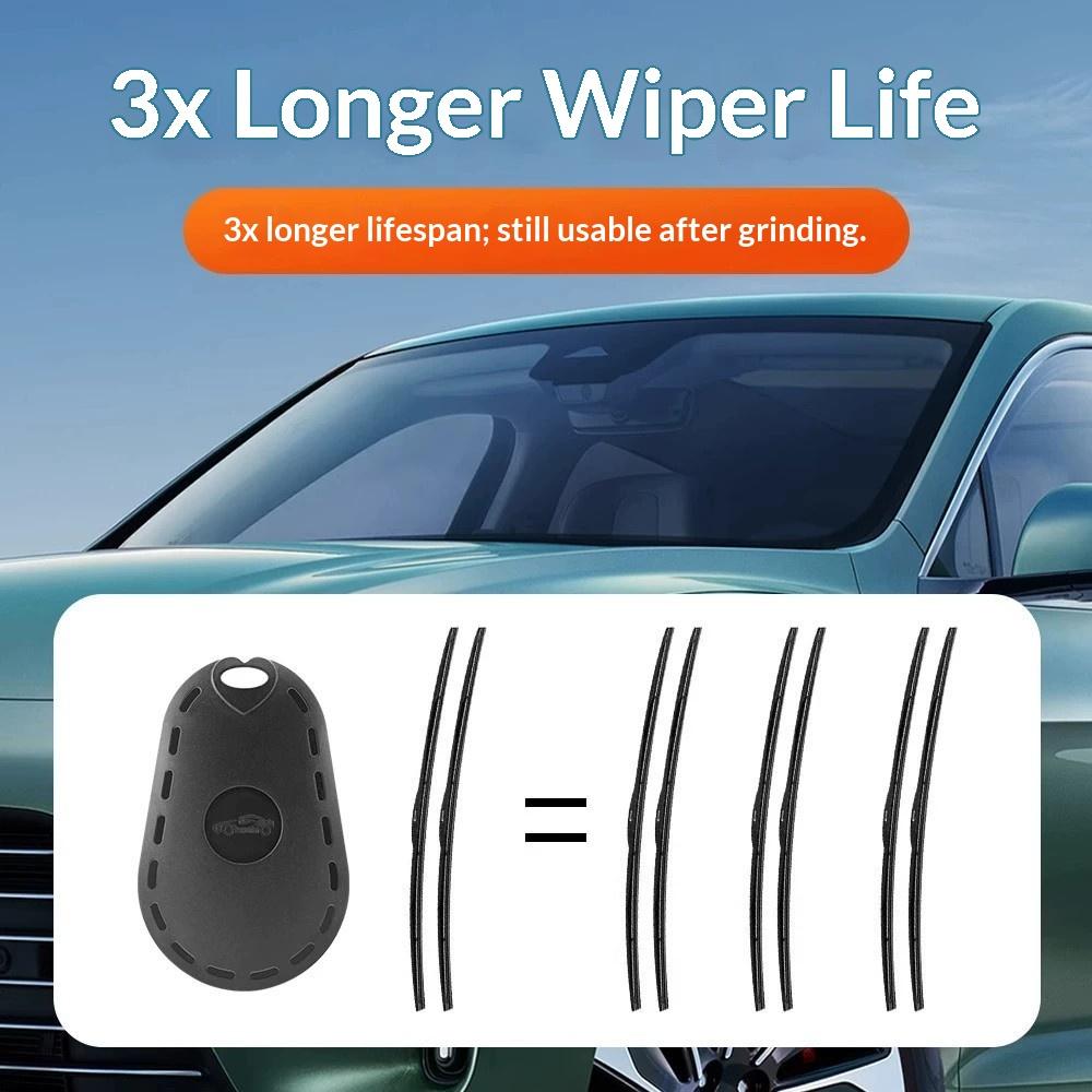 3Pack Car Wiper Service Tool Wiper Blade Rubber Strip Repair Vehicle Wiper Cutter Cleaning Auto Windshield Repair Tool