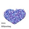 3mm-8mm Colorful Half Round Flatback Pearl Beads for DIY Jewelry Making Accessories