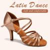 Модные женские туфли для латиноамериканских танцев, танго, вальса, ча-ча-ча, бальных танцев, стандартные туфли для вечеринок, туфли для танцев из искусственной кожи, каблук 8 см