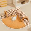 2 In 1 Cat Tunnel Bed Autumn Warm Mat Breathable Exercise Durable Interactive Toy Play Center