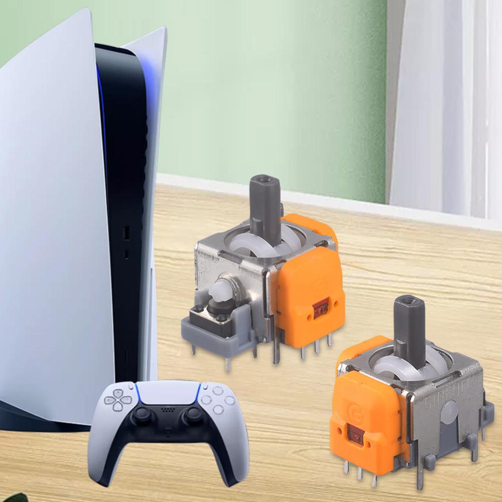 10Pcs No Drifting Thumbsticks Module Repair Parts High Precision Game Machine Hand Adjustable for PS4/PS5 for switch/XBox