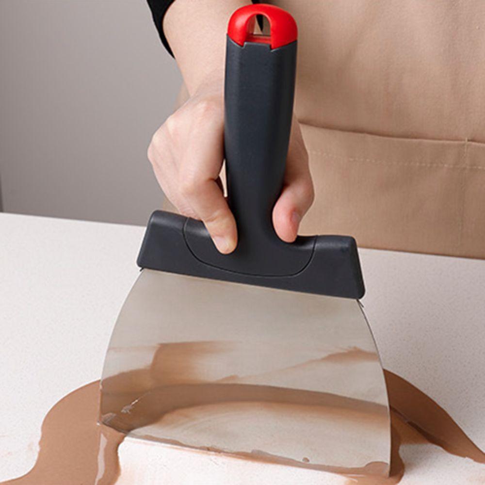 Stainless Steel Chocolate Shovel Large Size Chocolate Spatula Chocolate Tempering Scraper Candy