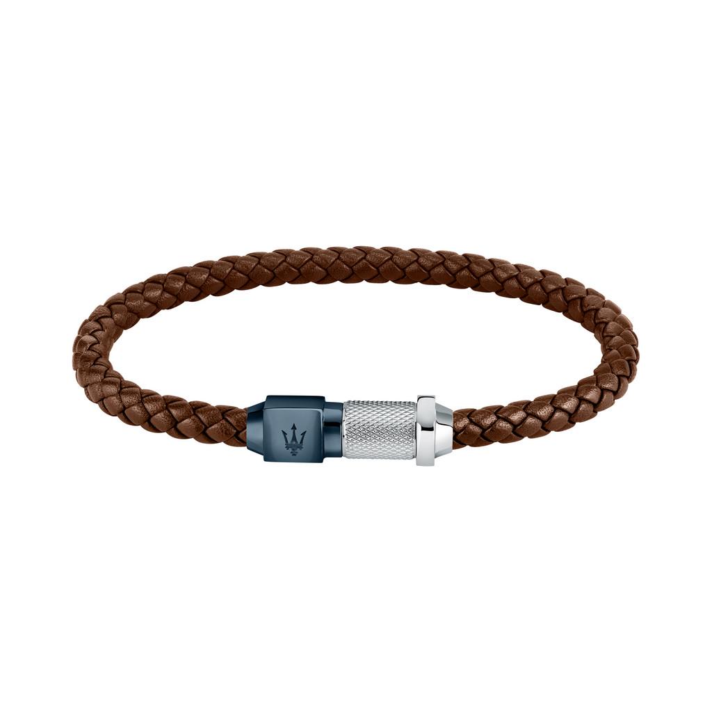 Maserati Браслет Jewels из переработанной кожи и нержавеющей стали JM223AVE15 - для мужчин