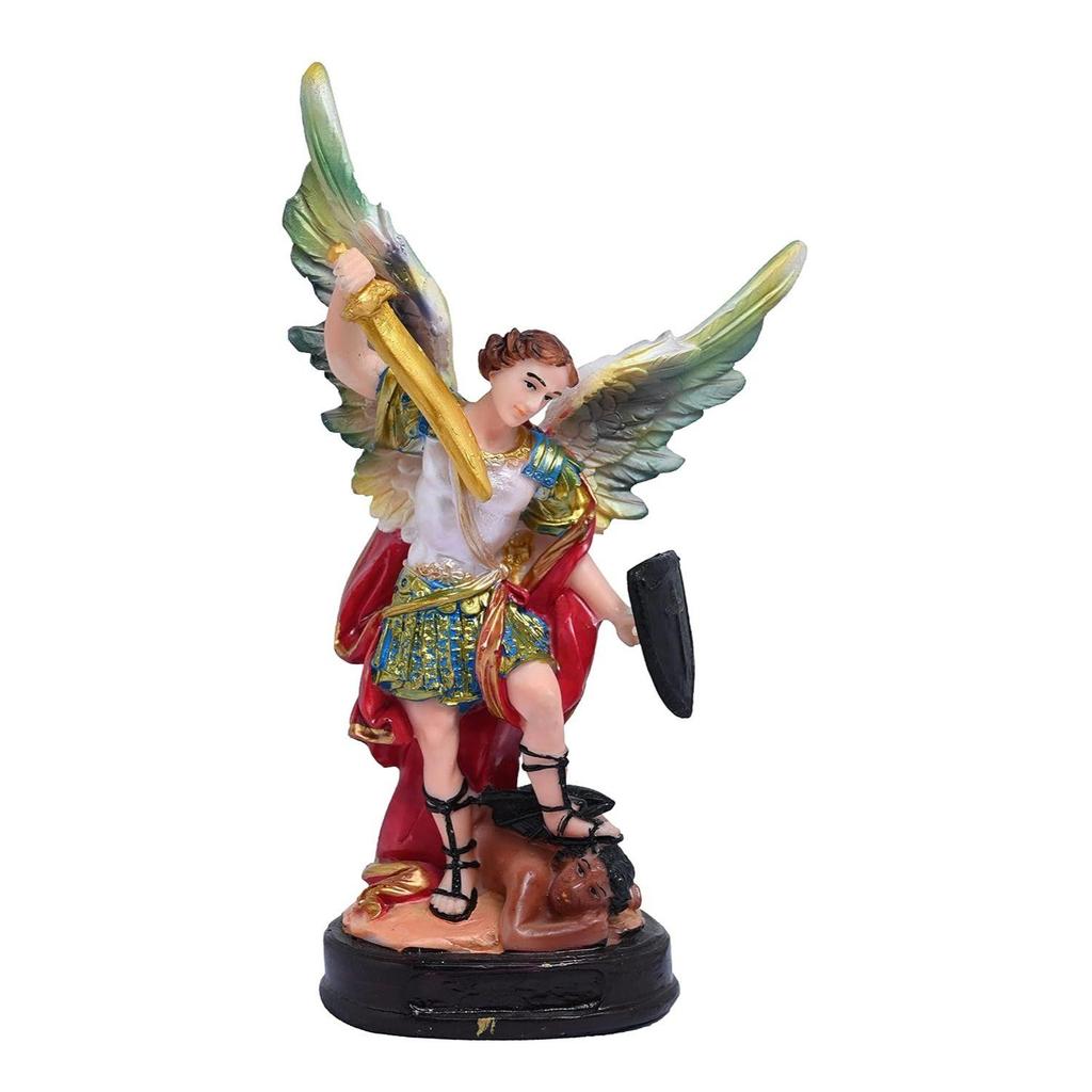 НОВЫЙ Святой Михаил, Архангел Идол Идеально подходит для дома, офиса, молитвенной комнаты, подарка и украшения