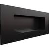 Wall Mounted Bioethanol Fireplace DELTA2 TÜV Black Set