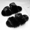 Winter Plus Velvet Warm Cotton Slippers for Home Use Casual and Fashionable Plus Cotton Slippers Fuzzy Slippers 35-44
