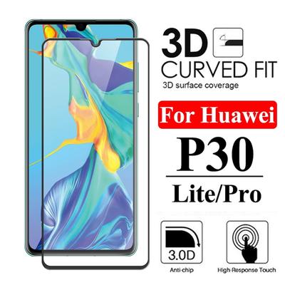 Huawei P30 Pro Защитное стекло Защитная пленка для экрана Закаленное стекло для Huawei P30 Lite 3D Full Cover
