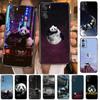 Super Cute Panda Phone Case For Xiaomi Mi 11 Lite Pro Ultra 10s 9 8 MIX 4 FOLD 10T 5g Black Cover Silicone Back Prett
