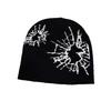 Beanie Knit Fashion With Print Design For Daily Outdoor Cold Use Climate