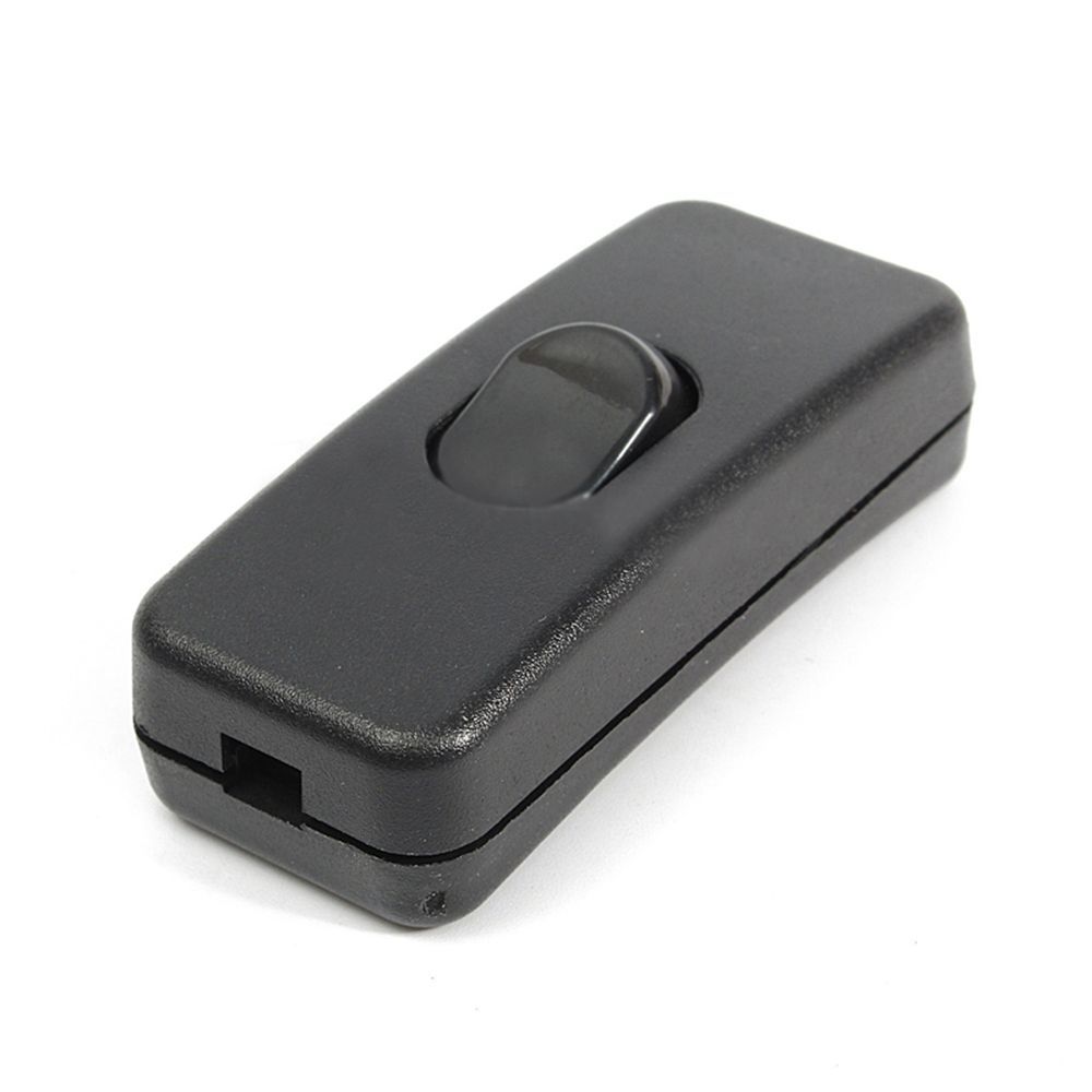 Black ON/OFF Desk Light 110-250V Cord Cable Accessories Switches