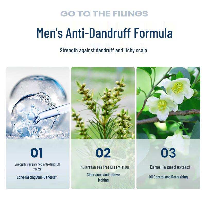 Adolph Tea Tree Men's Anti-Dandruff Shampoo