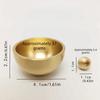 Portable Mini Singing Bowl Sanskrit Brass Singing Bowl Mini Singing Bowl Set  Mindfulness Practice