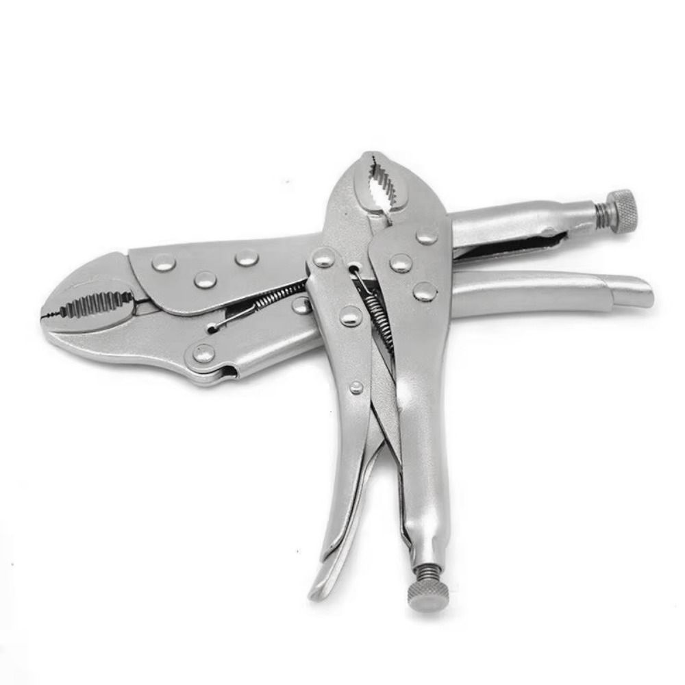 Heavy Duty Locking Pliers Circular Mouth Curve Jaw Spanner Durable Vise Vice Grips  Clamping Parts