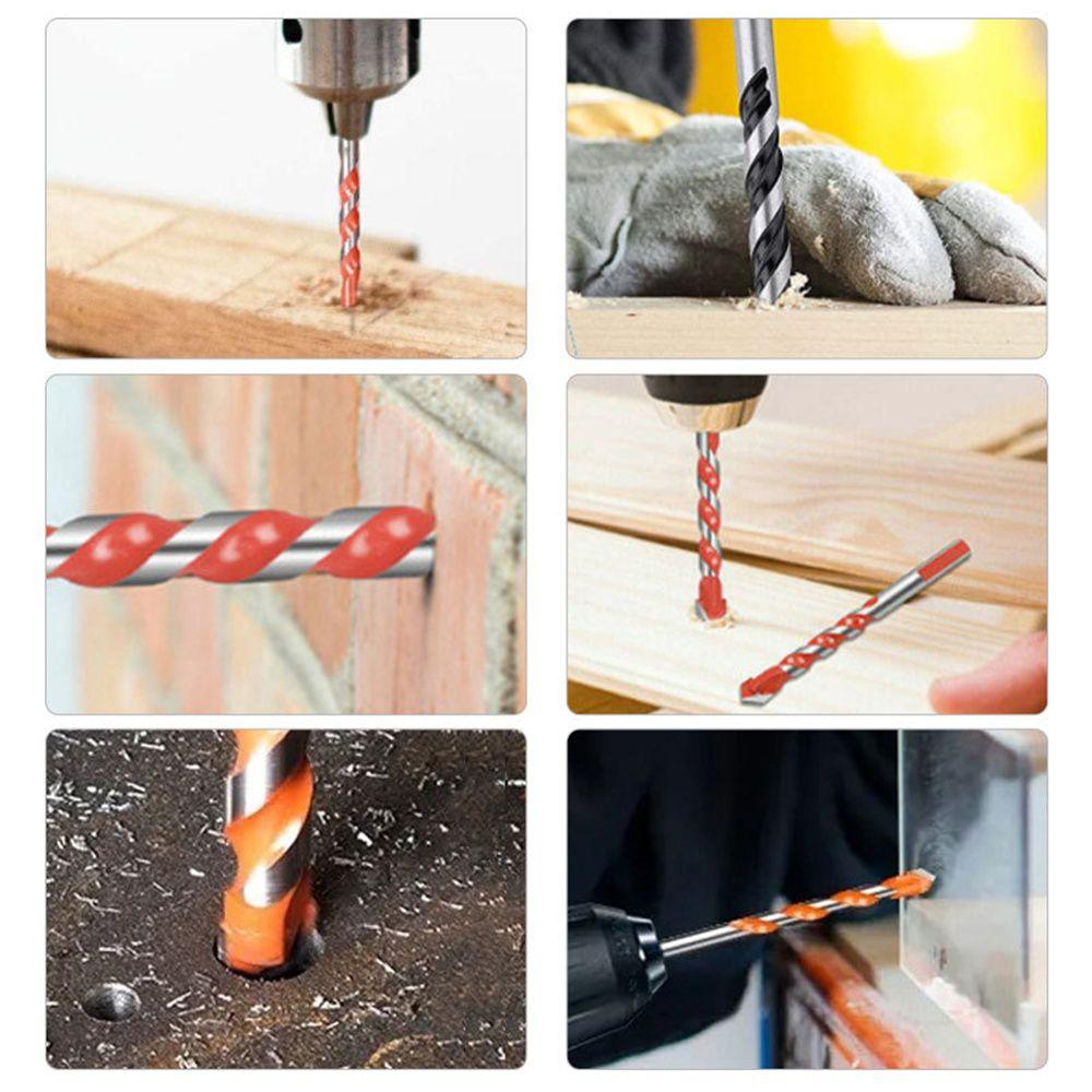 Электроинструменты Сверление Многоцелевое сверло по металлу Треугольные сверла Сверло по стеклу