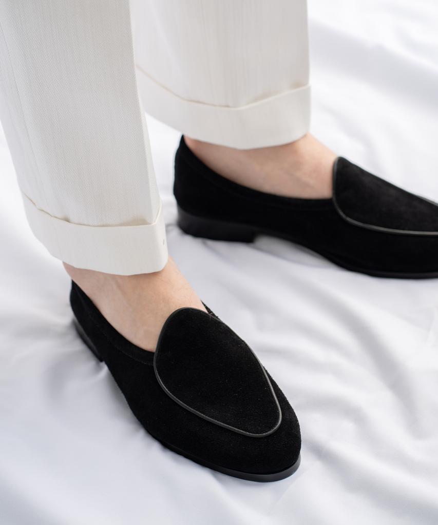 Allclassic Alc4400 Belgian Loafers_Black Suede
