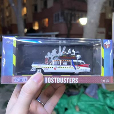 1:Модель автомобиля из сплава в масштабе 64 GHOSTBUSTERS Ecto-1