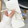 Ladies Luxury Design Diamond Cut Reading Eyeglasses Women's New Rimless Reading Glasses Fashion Anti-blue Ray Presbyopia Eyewear