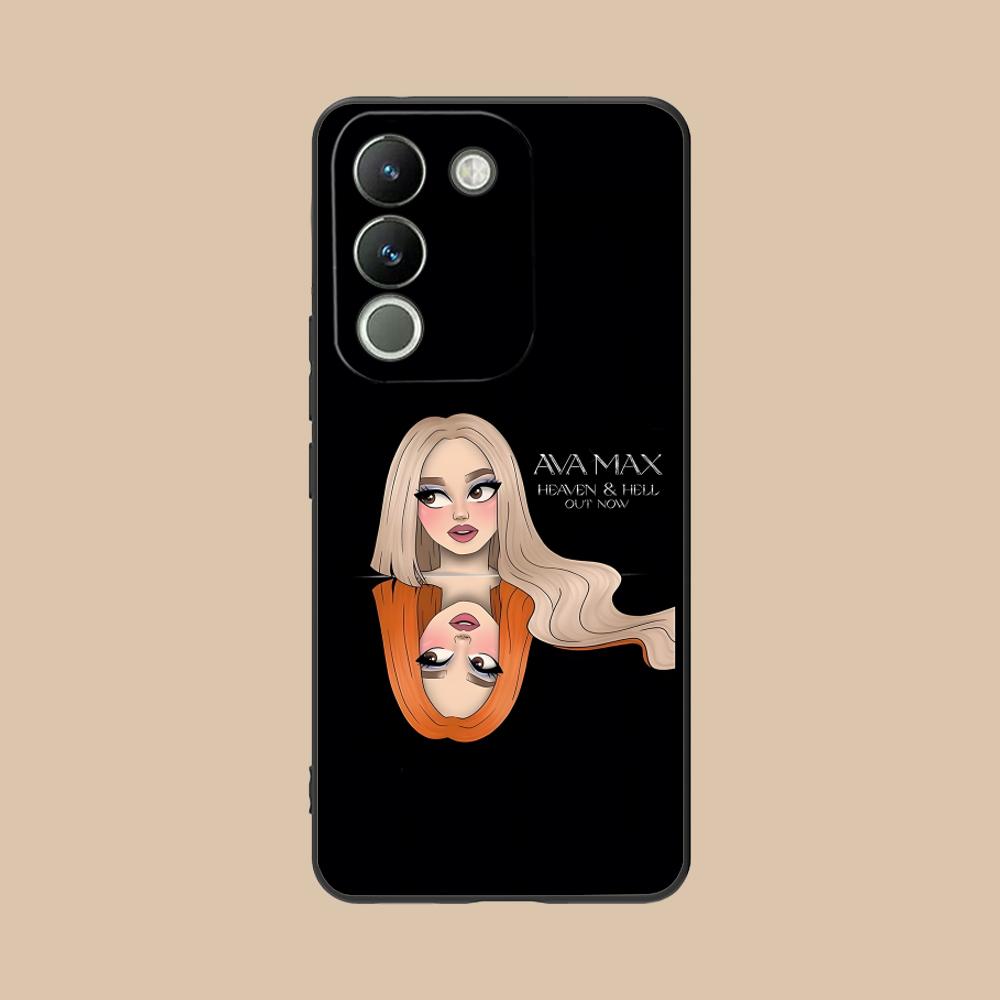 Fashion Ava Max Matte TPU Mobile Phone Case for Xiaomi Redmi 15 14 13 12 A5 3 2 1 C Plus 4G 5G Colorful Printing Cover