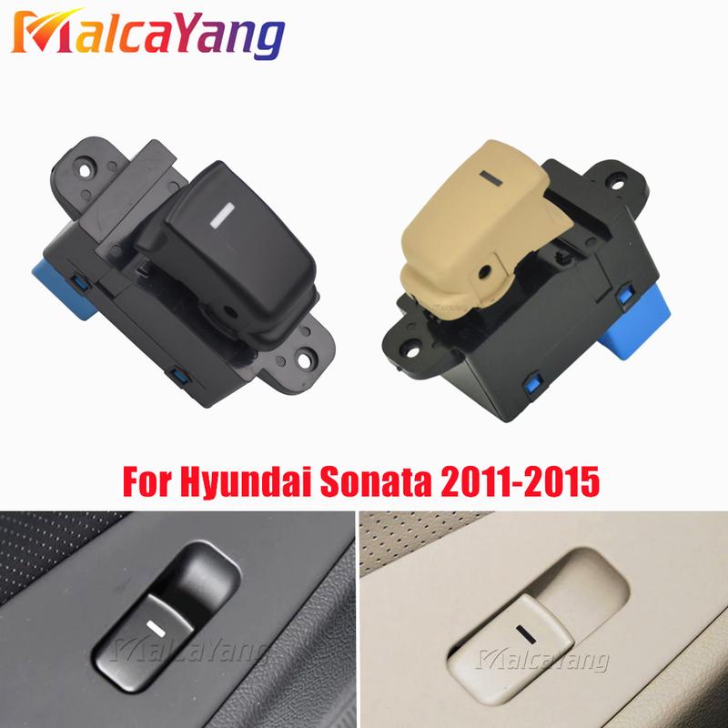 НОВЫЙ Для Hyundai Sonata 2011-2014 Переключатель стеклоподъемника 93570-3S000RY 93570-3S000 935703S000 935703S000RY Черный/Бежевый