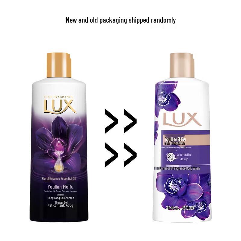 LUX Enchanting Orchid Scented Body Wash 3-Pack