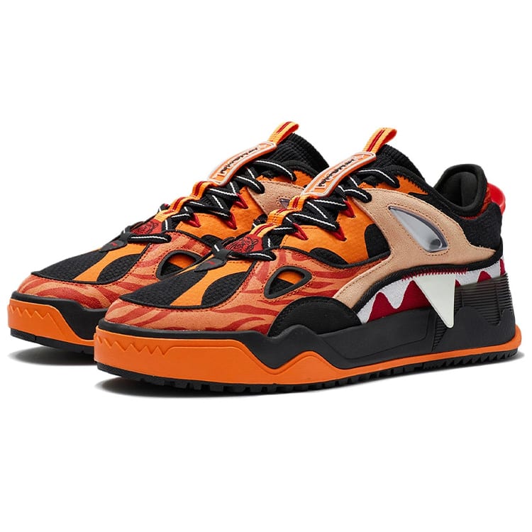 Li Ning CF Нескользящие Износостойкие Нескользящие Износостойкие Низкие Скейтбордические Кроссовки Мужские AGCS131-1