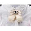 Retro Personalized Fabric Bow Brooch Corsage Mourning Brooch Women Suit Shirt Collar Pins Necktie Jewelry Accessories