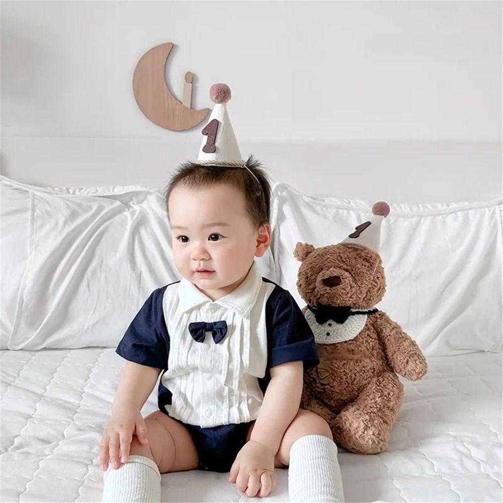 Мини Детская шляпа на день рождения Шляпы с цифрами Шляпа для украшения на день рождения 1 шт. Реквизит для фото для маленьких мальчиков девочек