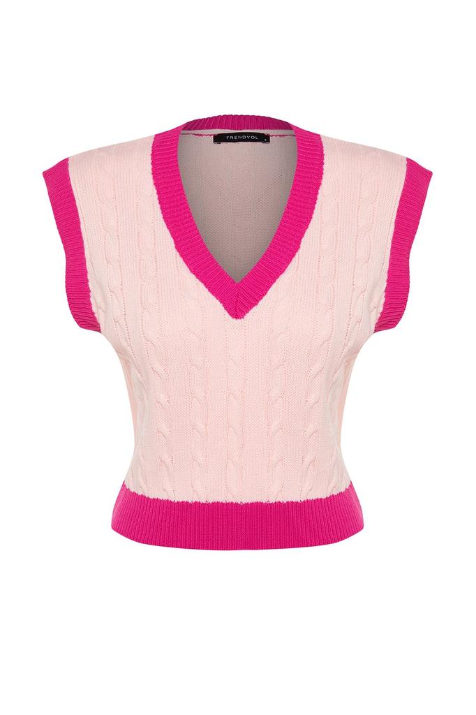 Women's Elegance Style Sweater Stone Crop Hair Knitted Knitwear Sweater