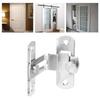 4 комплекта из нержавеющей стали с пряжкой 90 градусов, прямоугольная дверная защелка для комнаты с защитой от кражи