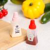 1/2/4 шт. Мини-бутылочка для соуса, переносная банка для салата, кетчупа, меда, бутылочка-сжиматель для бэнто, органайзер для приправ, аксессуары для ланч-бокса