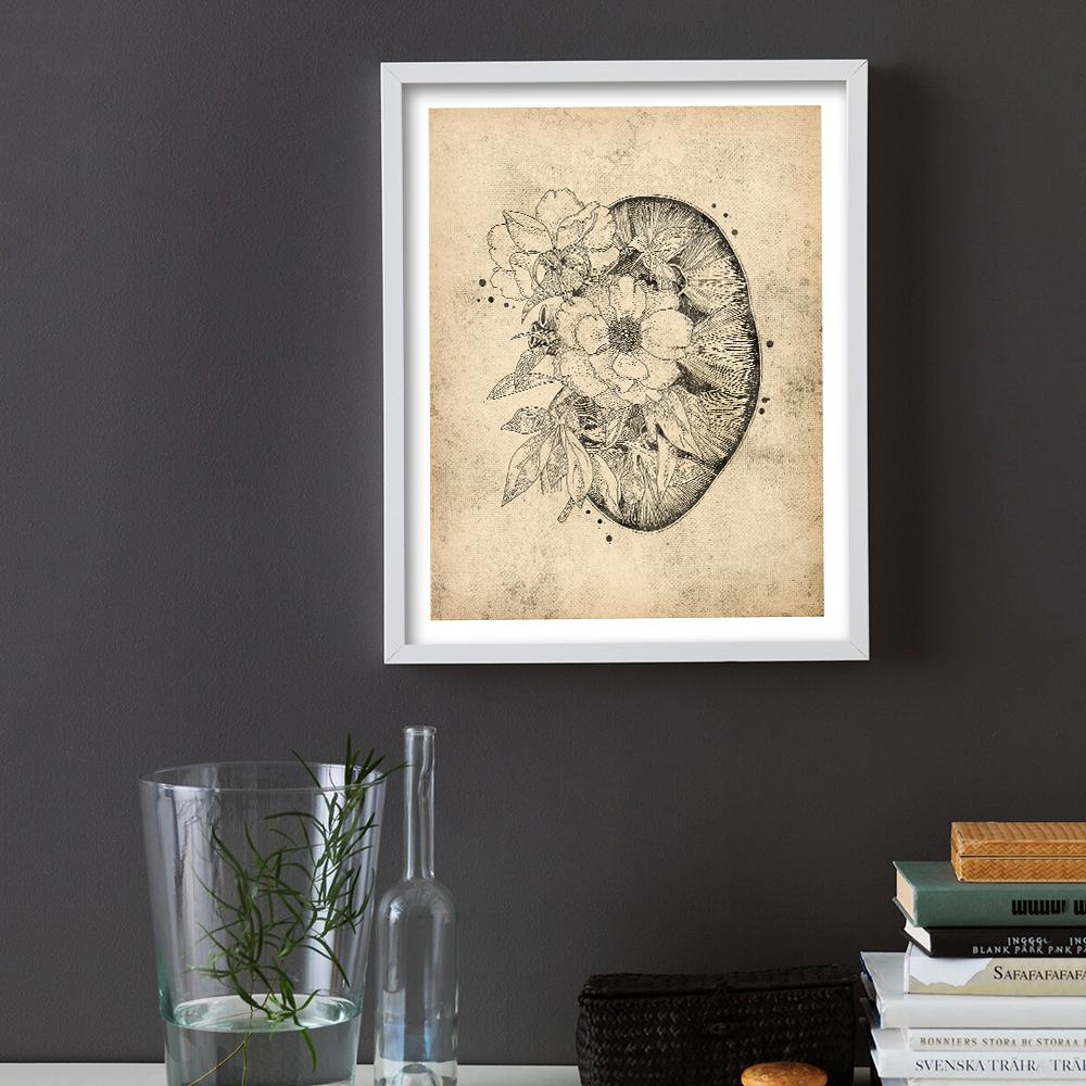 Кардиология, художественная анатомическая система, постер, холст, картина, фотографии на стене, украшение для больничной карты, украшение для дома и офиса, фреска