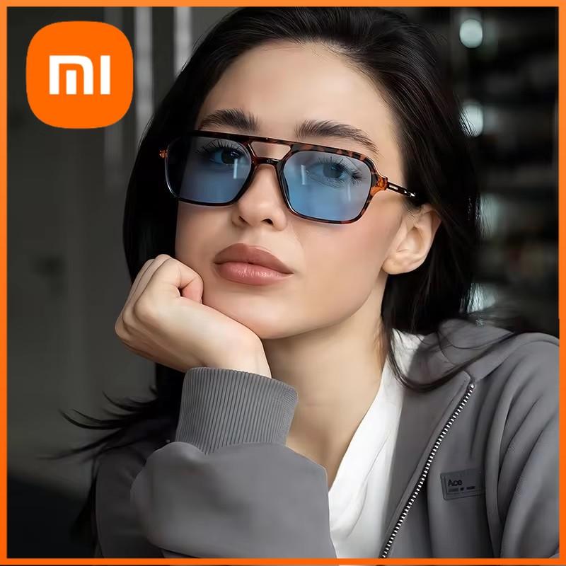 Xiaomi Модные панк-солнцезащитные очки для женщин и мужчин, квадратные солнцезащитные очки для вечеринок, классические винтажные очки UV400 для пляжа, путешествий и отдыха на природе, мужские очки