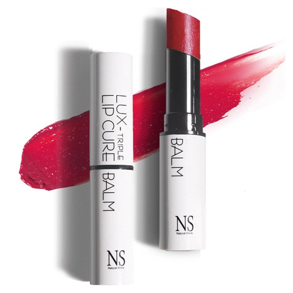 Natural Shine Luxe Triple Lip Cure Balm Glossy 5g, Hera, 1 Piece