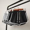 Girl Shorts Thin Wide Leg Drawstring Elastic Waist Casual Mid Waist Short Pants Running Yoga Sportwear