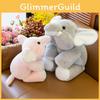 Cute Cartoon Elephant Plush Toy Doll Girls Kids Bedtime Companion Gift Holiday