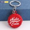 Новейший брелок-кола, крышка от бутылки, открывалка для бутылок, брелок для ключей, женский, мужской, автомобильный брелок, ювелирные аксессуары