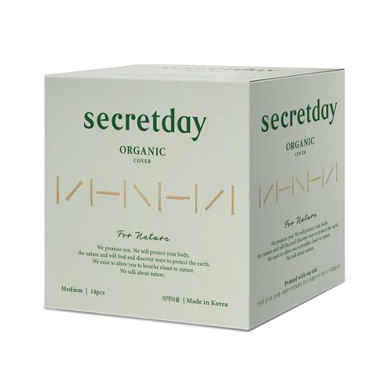 Choose 1 of 4 Types of Secretday for Nature Sanitary Pads (Long Panty Liner 40P / Medium 14P / Large 12P / Super Long Overnight 8P)