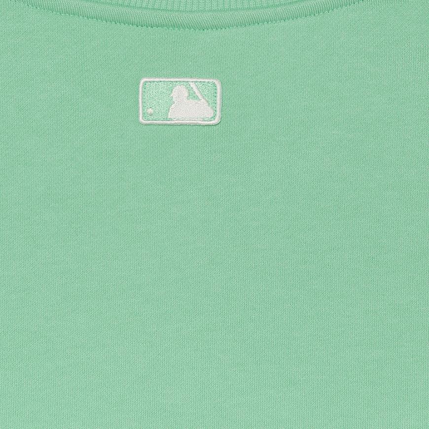 New MLB Sweatshirt Unisex Light Green 3AMTL0231-50GNL