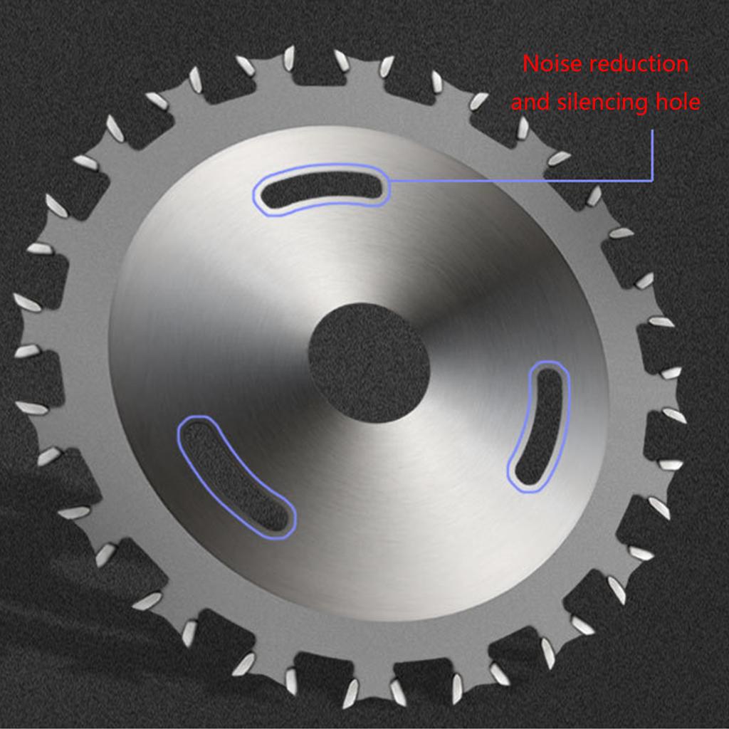 4-дюймовый 40-зубый двунаправленный зуб пильный диск для гладких, точных резов, пильный диск для деревообрабатывающих инструментов, аксессуар