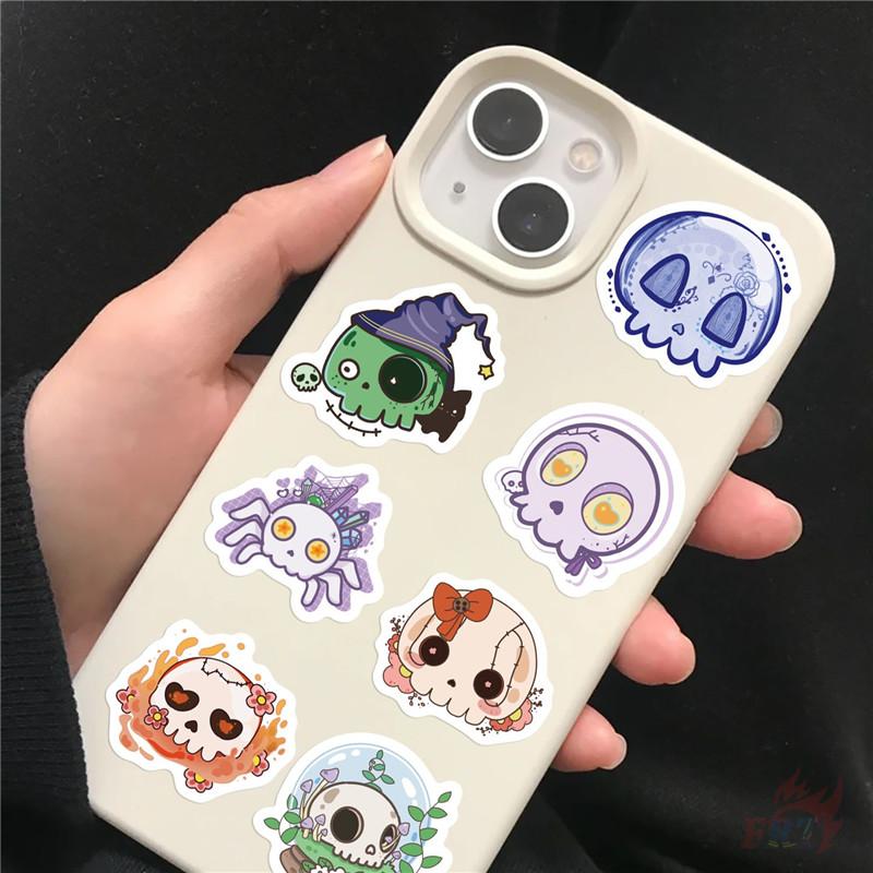 500 шт./рулон Наклейки для поощрения детей Groovy Skull - DIY Скрапбуки Альбом Декор Герметизирующая этикетка Наклейки