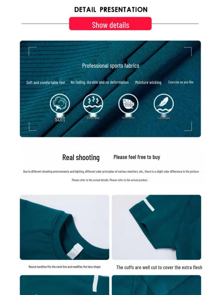 Женская быстросохнущая футболка для йоги и бега - Летняя эластичная посадка для фитнеса и пилатеса