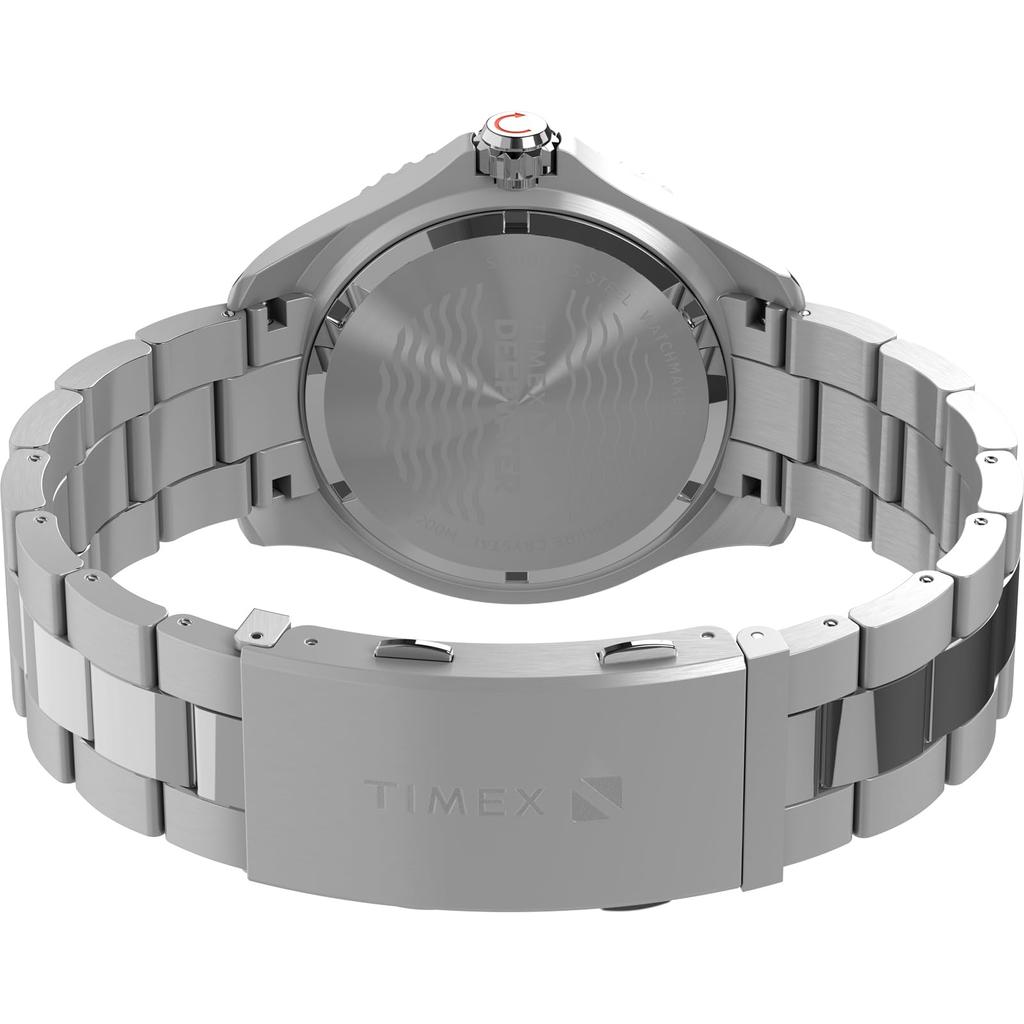 TIMEX Deepwater Meredian 200 Quartz 20 ATM Water Sapphire Black TW2W82000 Men's Watch