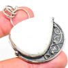 Scolecite Handmade 925 Sterling Silver Jewelry Pendant 2.21" Y2J34
